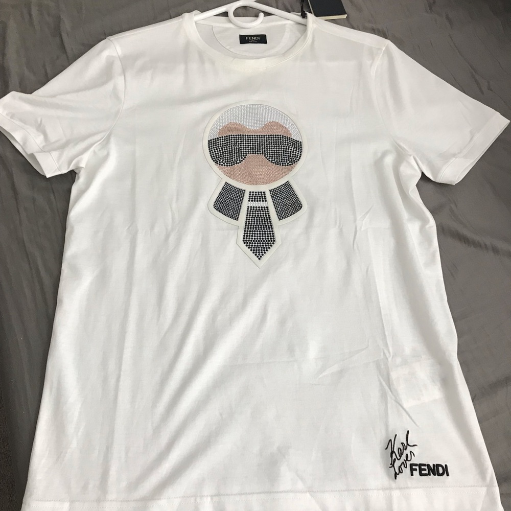 FENDI Karl Lagerfeld T-shirt